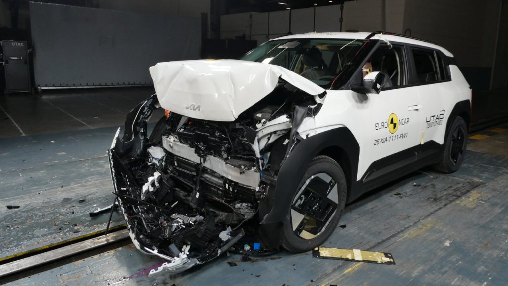Kia EV3 EuroNCAP πέντε αστέρια 2025