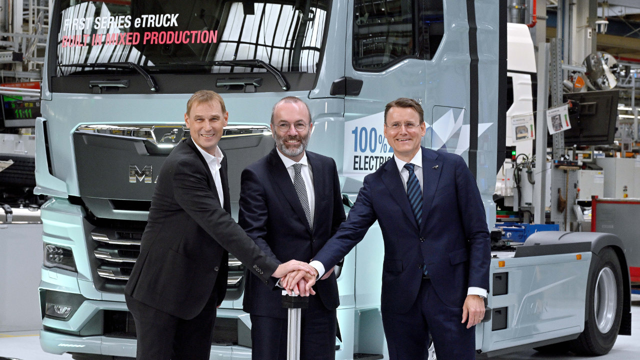 Ηλεκτρικό φορτηγό MAN