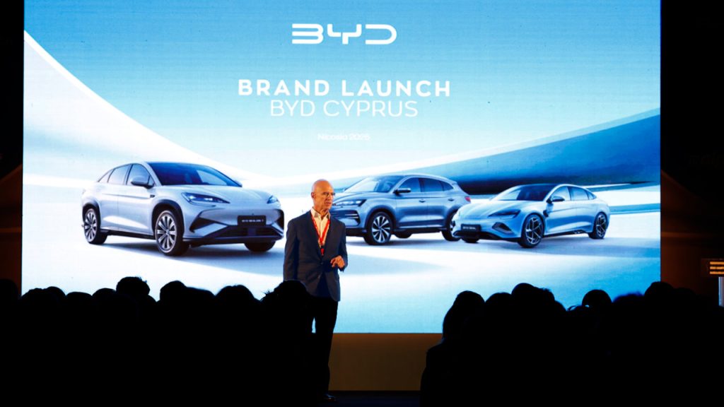 BYD στην Κύπρο Alpan Group 2025