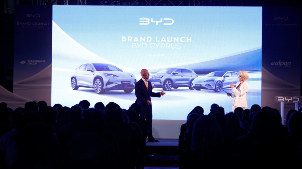 BYD στην Κύπρο Alpan Group 2025
