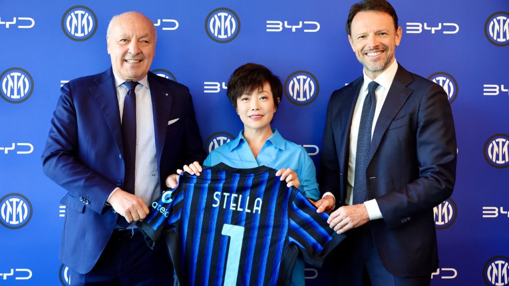 Inter - BYD συνεργασία 2025