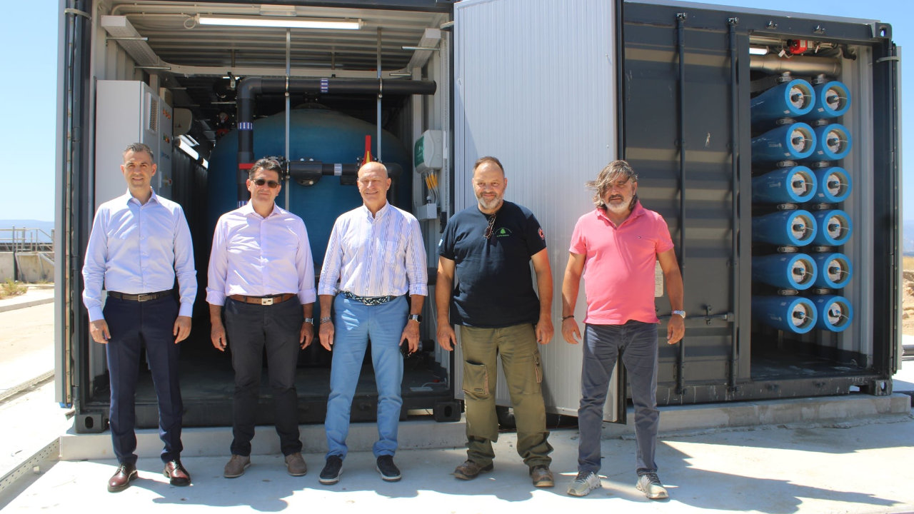 Μονάδα αφαλάτωσης Motor Oil, Βαρδινογιάννειο Ίδρυμα 2025 δωρεά