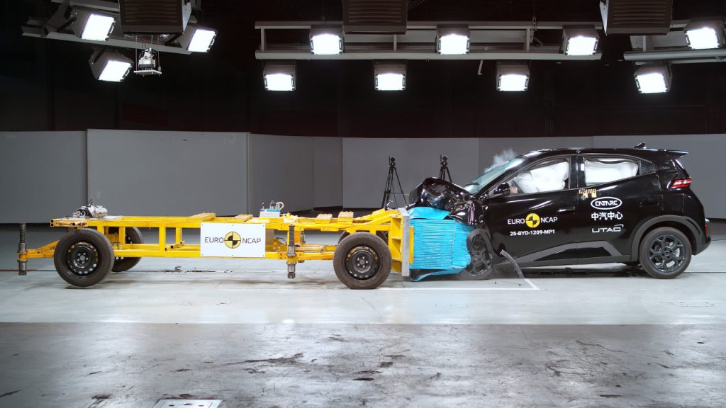 BYD Dolphin Surf EuroNCAP 2025