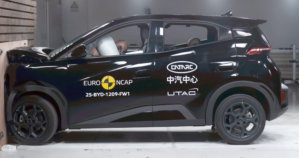 BYD Dolphin Surf EuroNCAP 2025