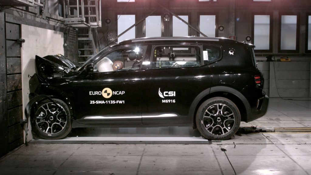 smart #5 EuroNCAP δοκιμές ασφάλειας 2025
