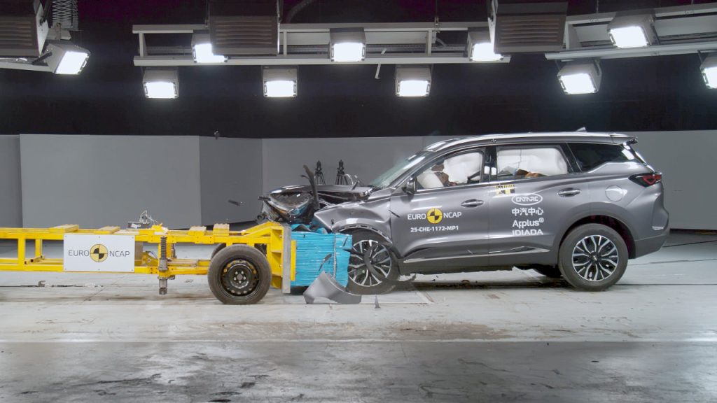 Cherry Tiggo 7 EuroNCAP 2025 Tiggo 8