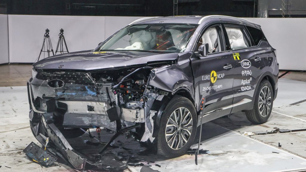 Cherry Tiggo 7 EuroNCAP 2025 Tiggo 8