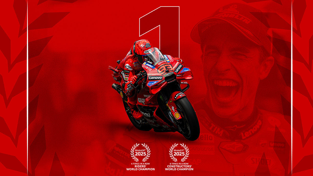 Ducati MArc MAruez world champions 2025