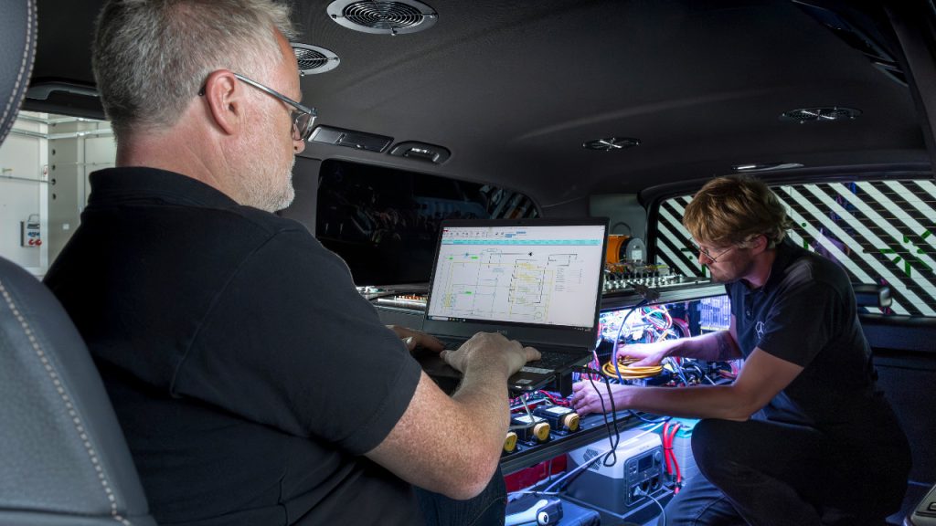 Mercedes-Benz ELF πειραματικό ηλεκτρικό van 2025