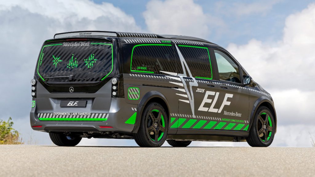 Mercedes-Benz ELF πειραματικό ηλεκτρικό van 2025