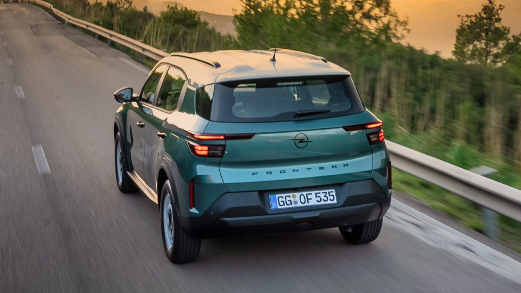 Opel Frontera ορόσημο 2025 Ελλάδα
