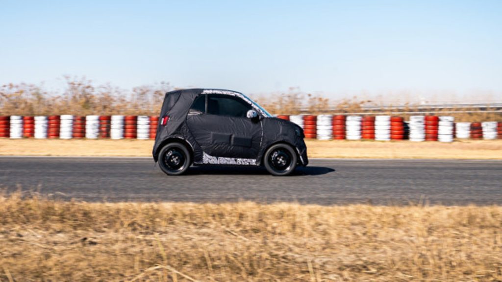 smart #2 δοκιμές εξέλιξης 2025