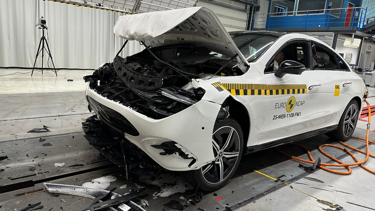 Mercedes CLa Euro NCAP 2026