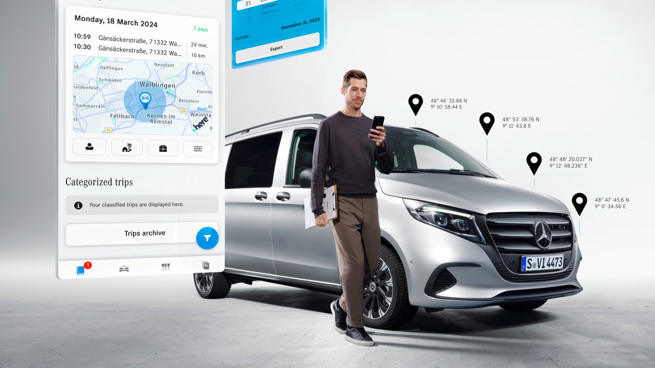 Mercedes vans ψηφιακές υπηρεσίες