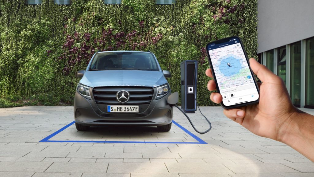 Mercedes vans ψηφιακές υπηρεσίες