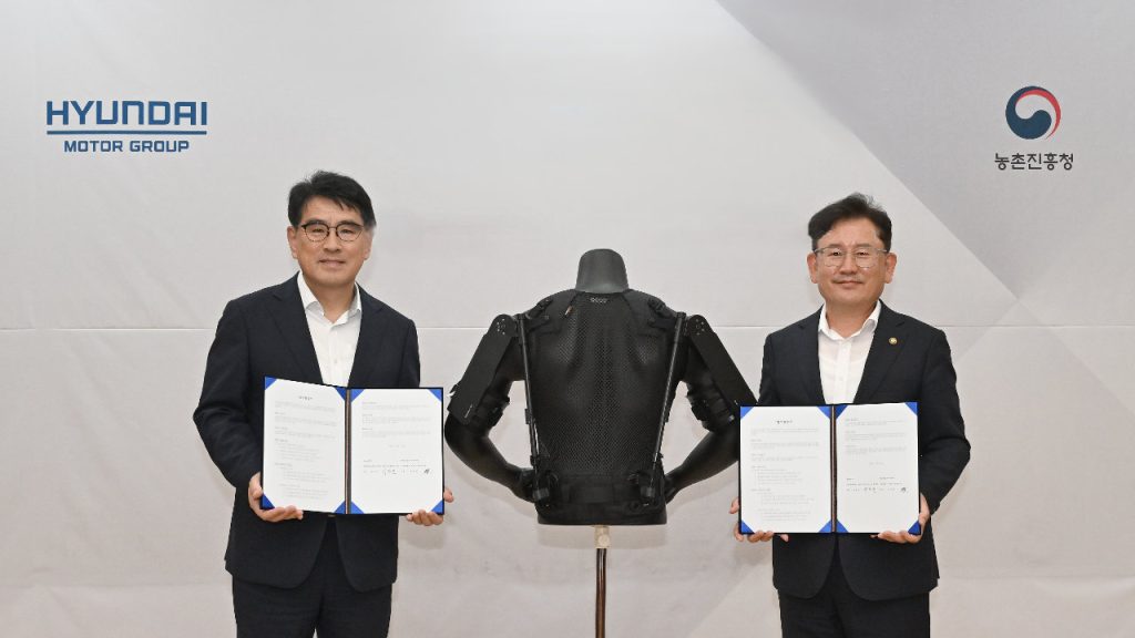 Ρομποτικό γιλέκο Hyundai για αγρότες