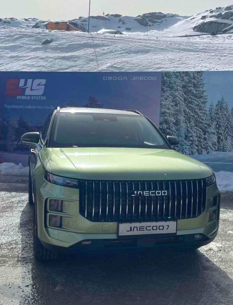 Jaecoo 7 Παρνασσός test drive