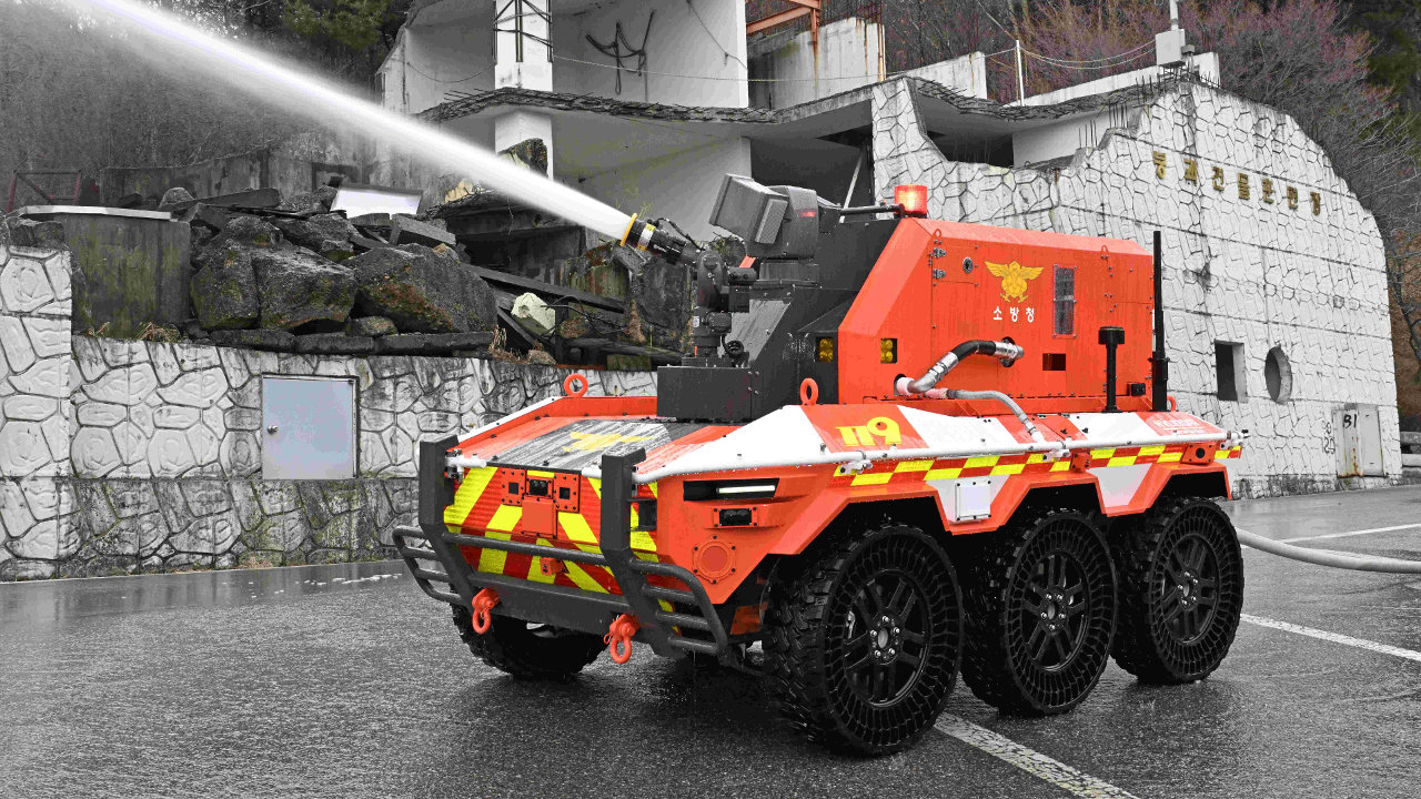 Πυροσβεστικό ρομπότ Hyundai Κορέα 2026