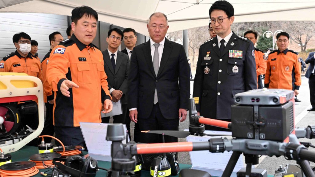 Πυροσβεστικό ρομπότ Hyundai Κορέα 2026