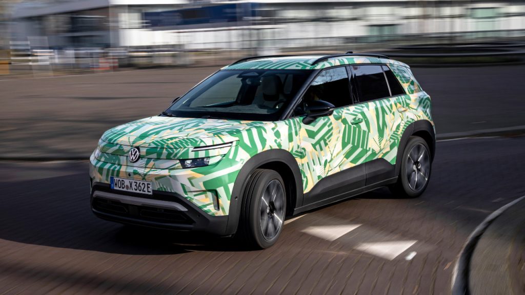 VW ID.Cross καμουφλάζ 2026