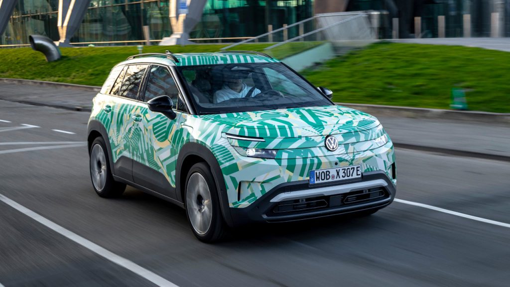 VW ID.Cross καμουφλάζ 2026