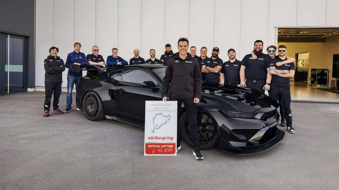 Ford Mustang GTD Competition record Nurburgring 2026