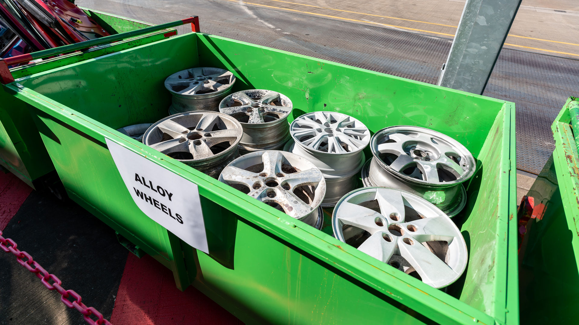 ανακυκλωμένες ζάντες