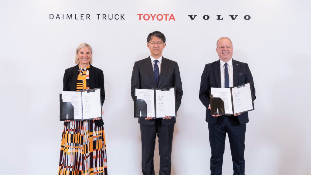 Toyota, Daimler Truck, Volvo Group κυψέλες υδρογόνου 2026
