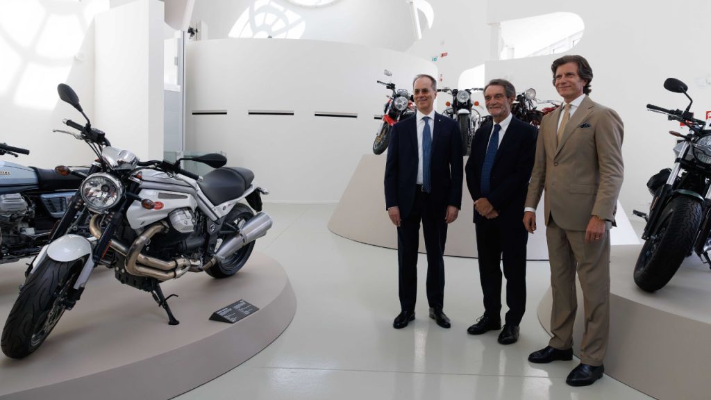 Moto Guzzi εγκαίνια εργοστάσιο 2026