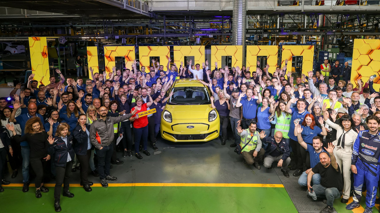 Ford Puma 1.000.000 μονάδες ορόσημο