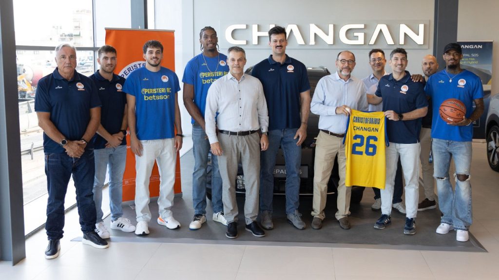 Changan Μπάσκετ περιστέρι χορηγός 2026