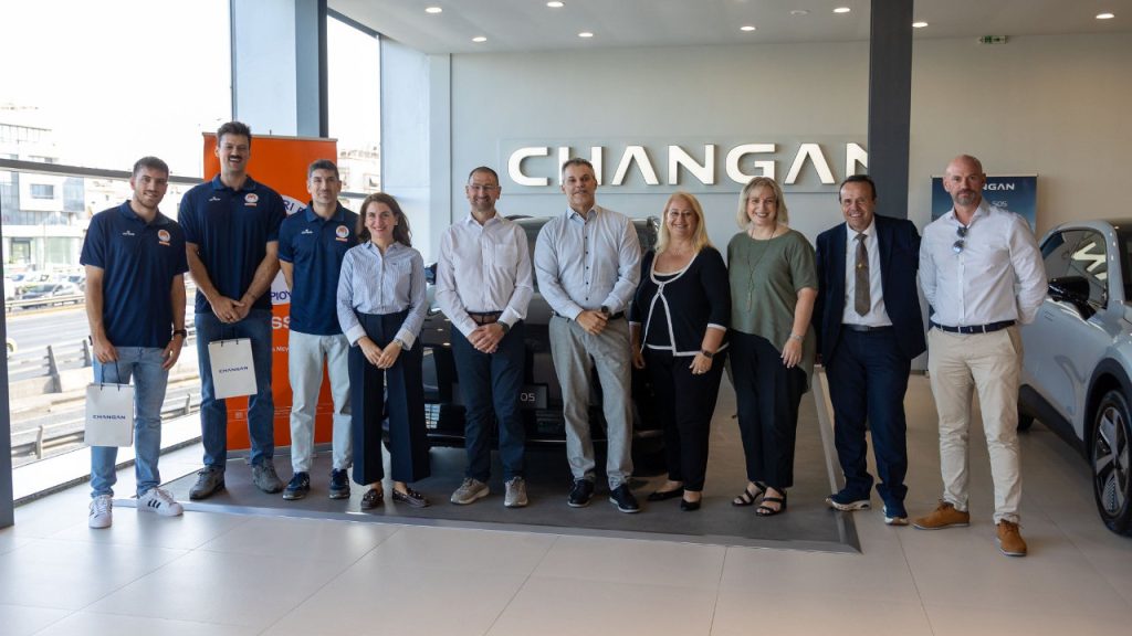 Changan Μπάσκετ περιστέρι χορηγός 2026