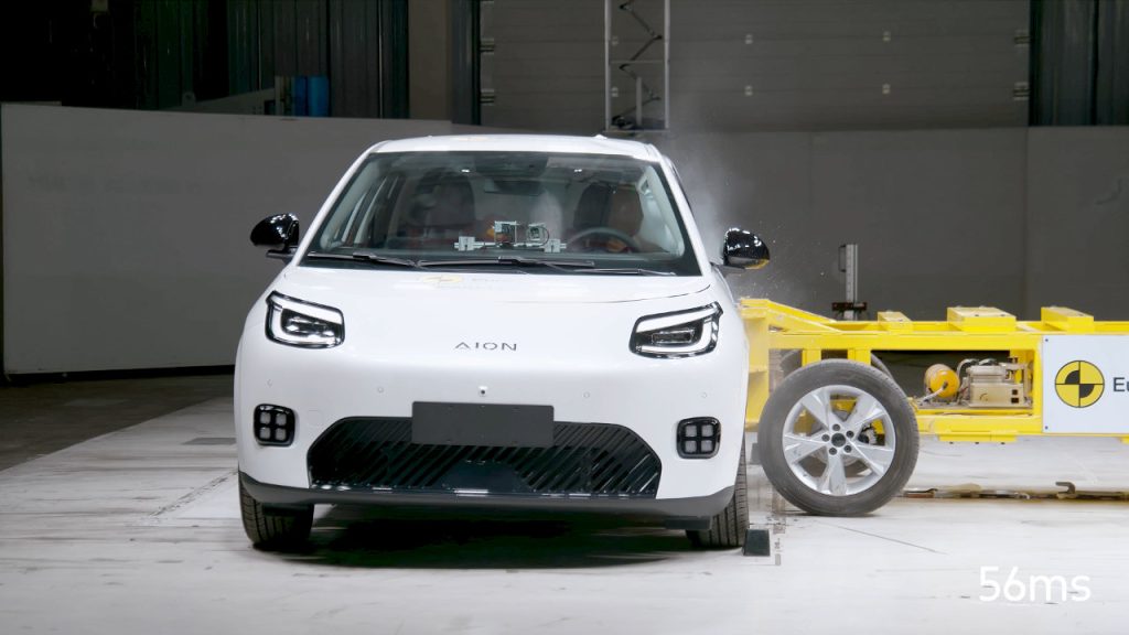 Aion UT δοκιμές ασφάλειας Euro NCAP 2026