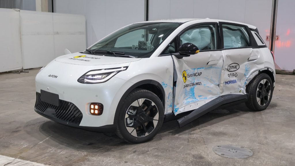 Aion UT δοκιμές ασφάλειας Euro NCAP 2026