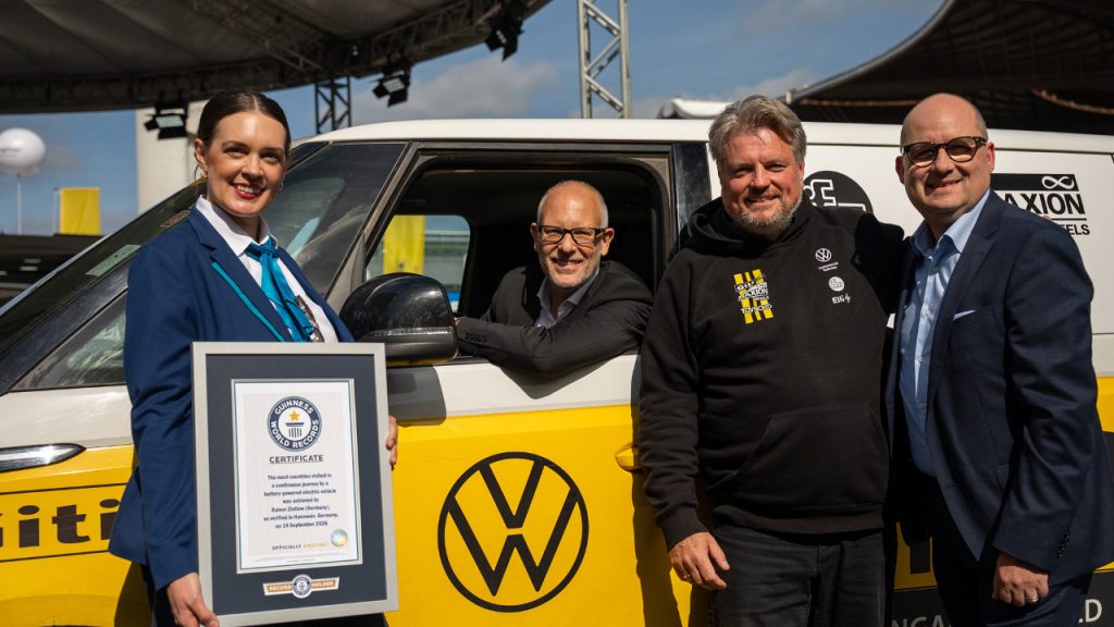 Volkswagen ID. Buzz ρεκόρ Guinness 2026
