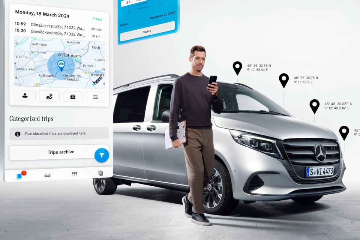 Mercedes vans ψηφιακές υπηρεσίες