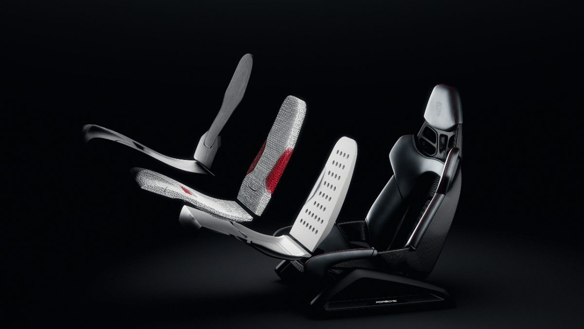 2020 Porsche 3D bucket καθίσματα