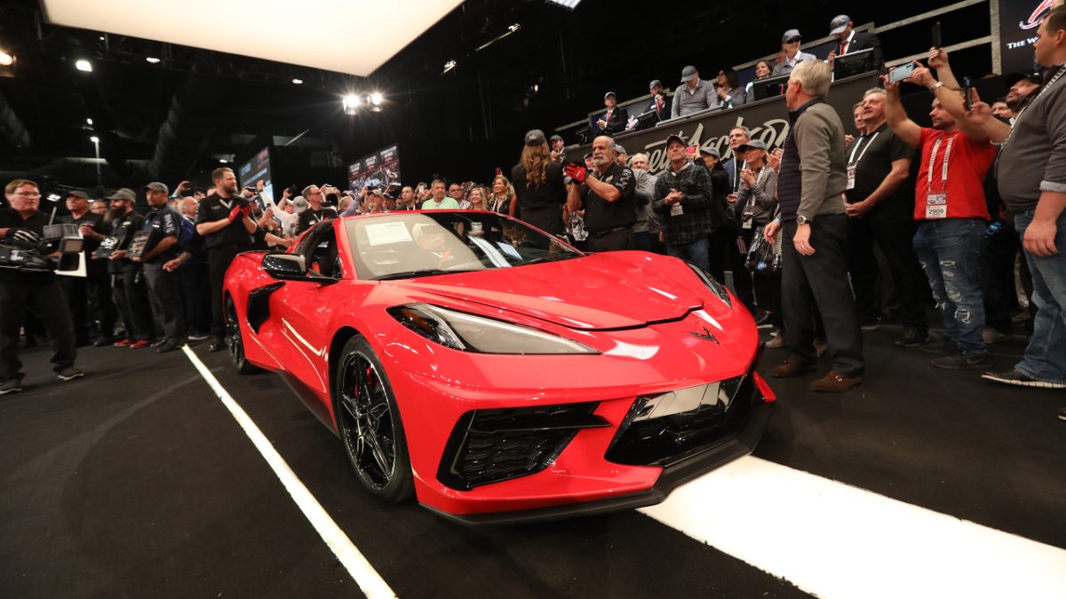 Chevrolet Corvette Stingray C8 δημοπρασία