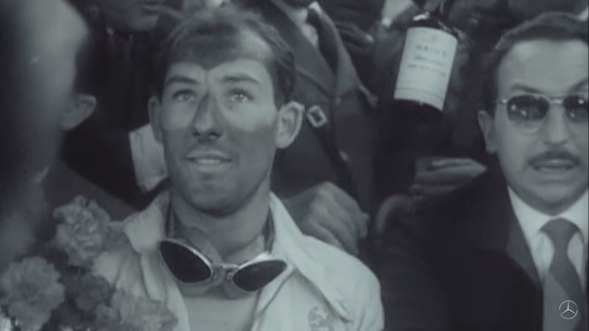 Stirling Moss Mercedes