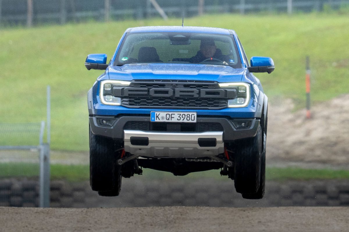 Ford Ranger Raptor άλμα