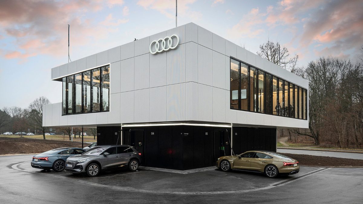 Audi κόμβος φόρτισης 2021