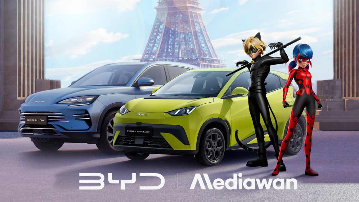 BYD mediawan συνεργασία