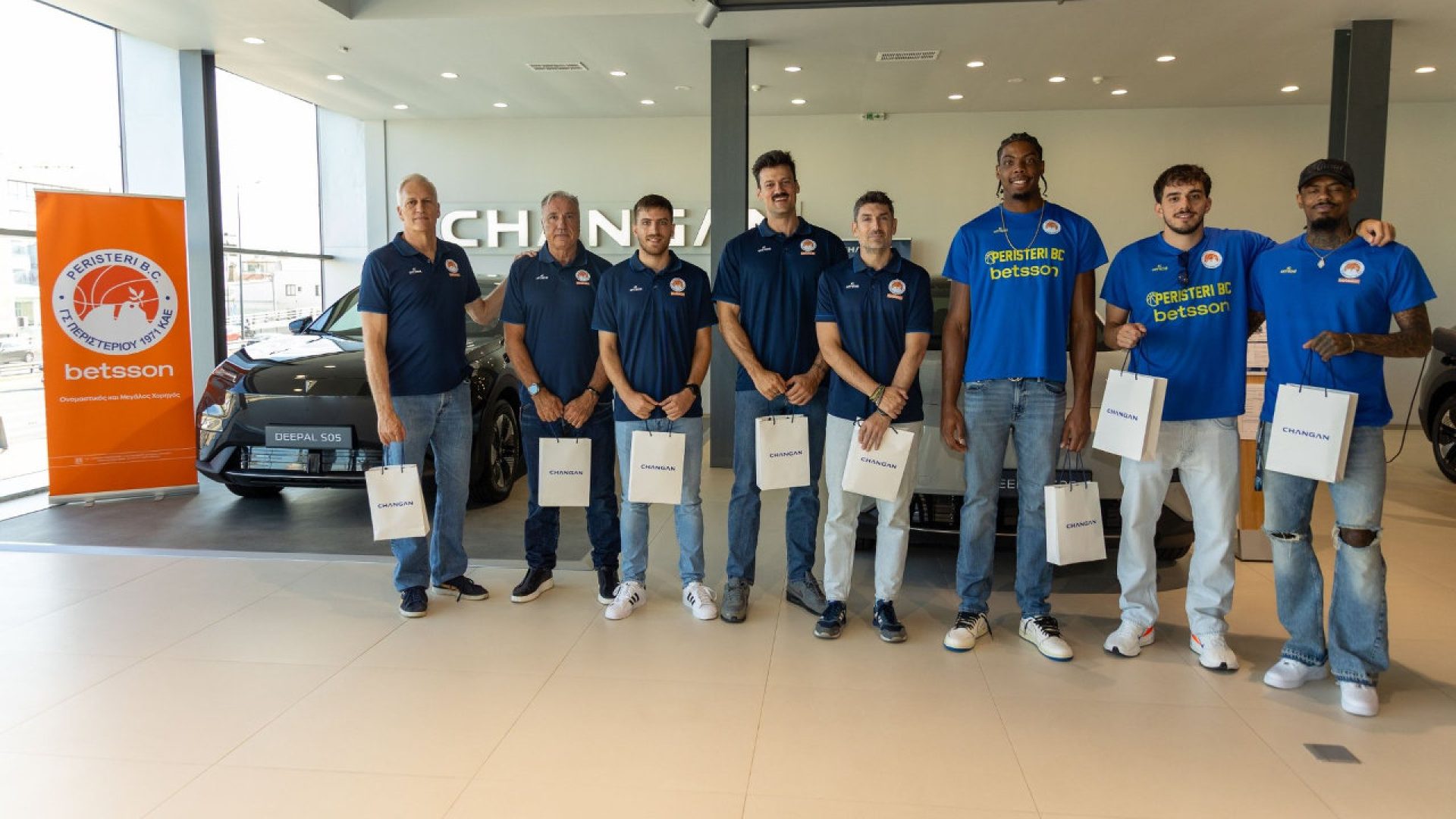 Changan Μπάσκετ περιστέρι χορηγός 2026