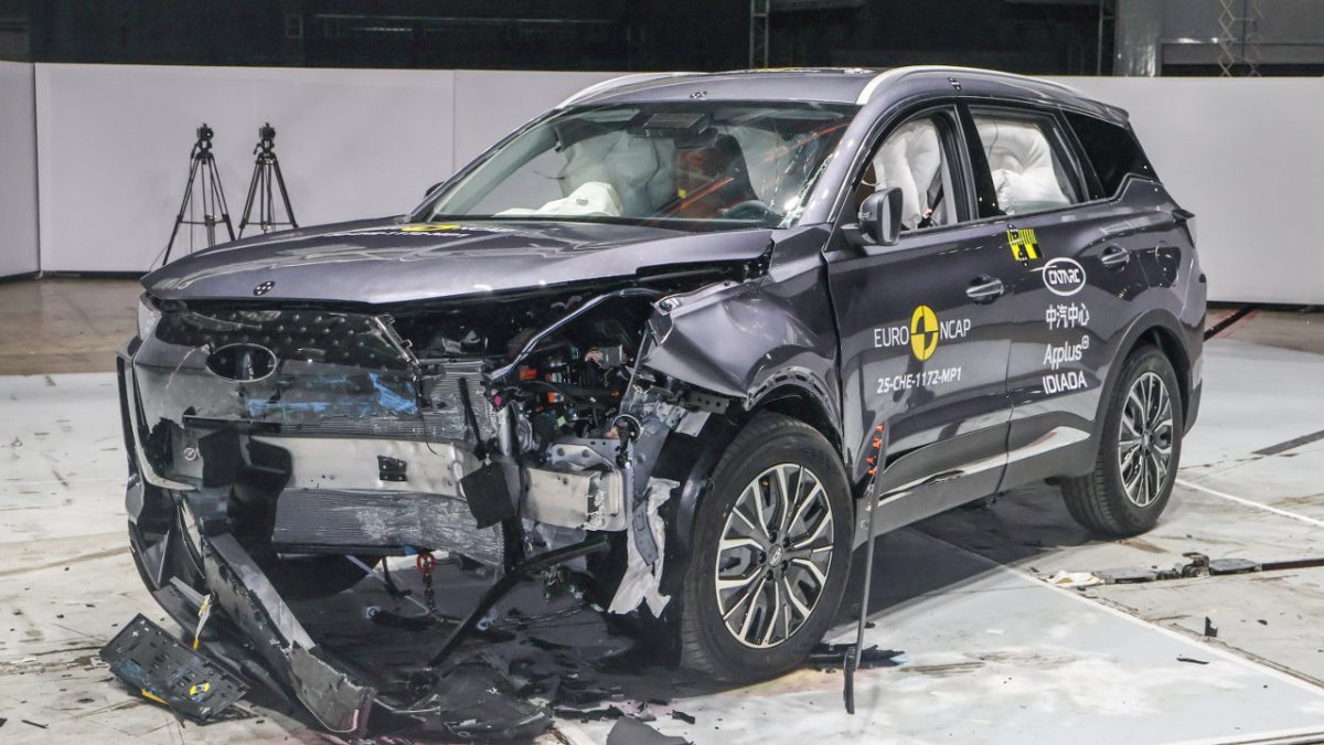 Cherry Tiggo 7 EuroNCAP 2025 Tiggo 8