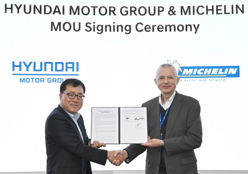 Hyundai Group και Michelin συνεργασία