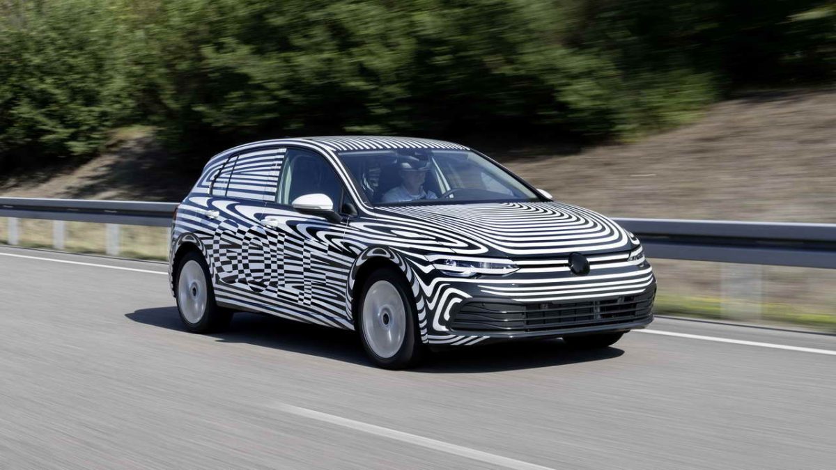 Final testing phase of the new Golf has started