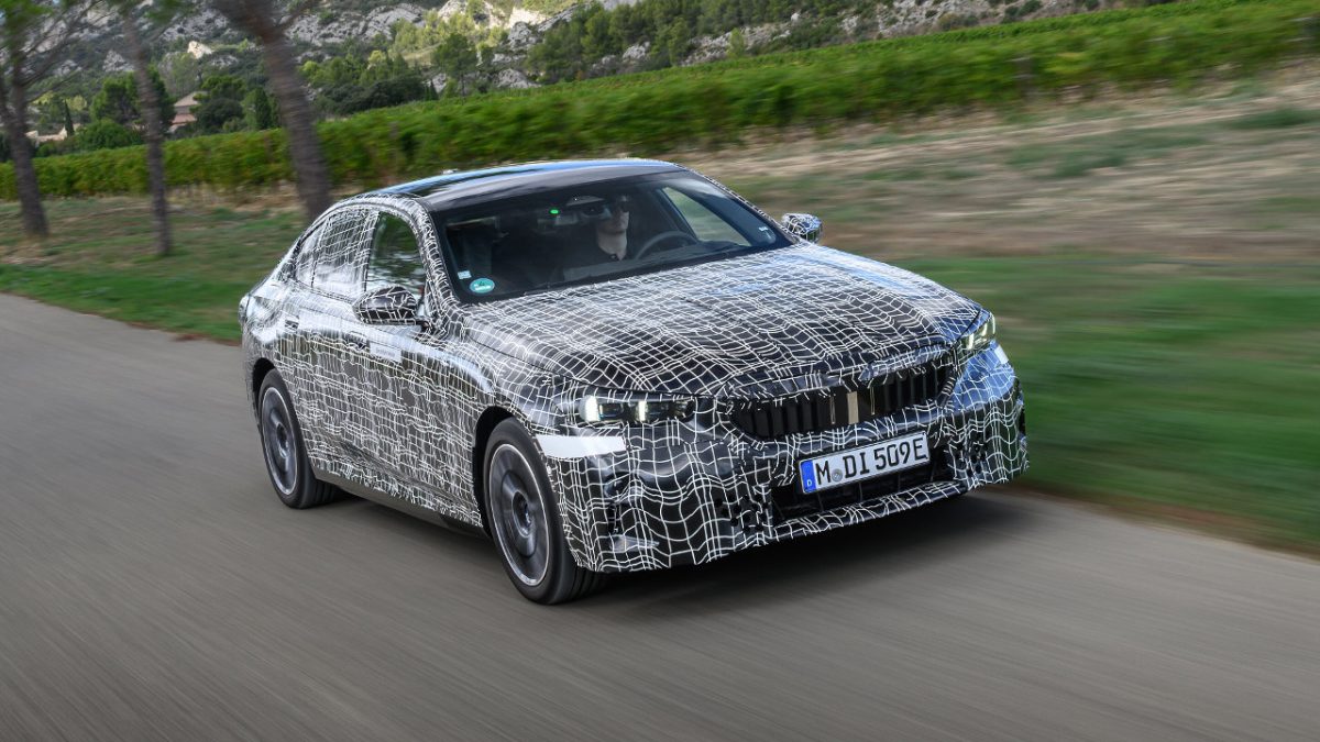 BMW i5 δοκιμές εξέλιξης 2023