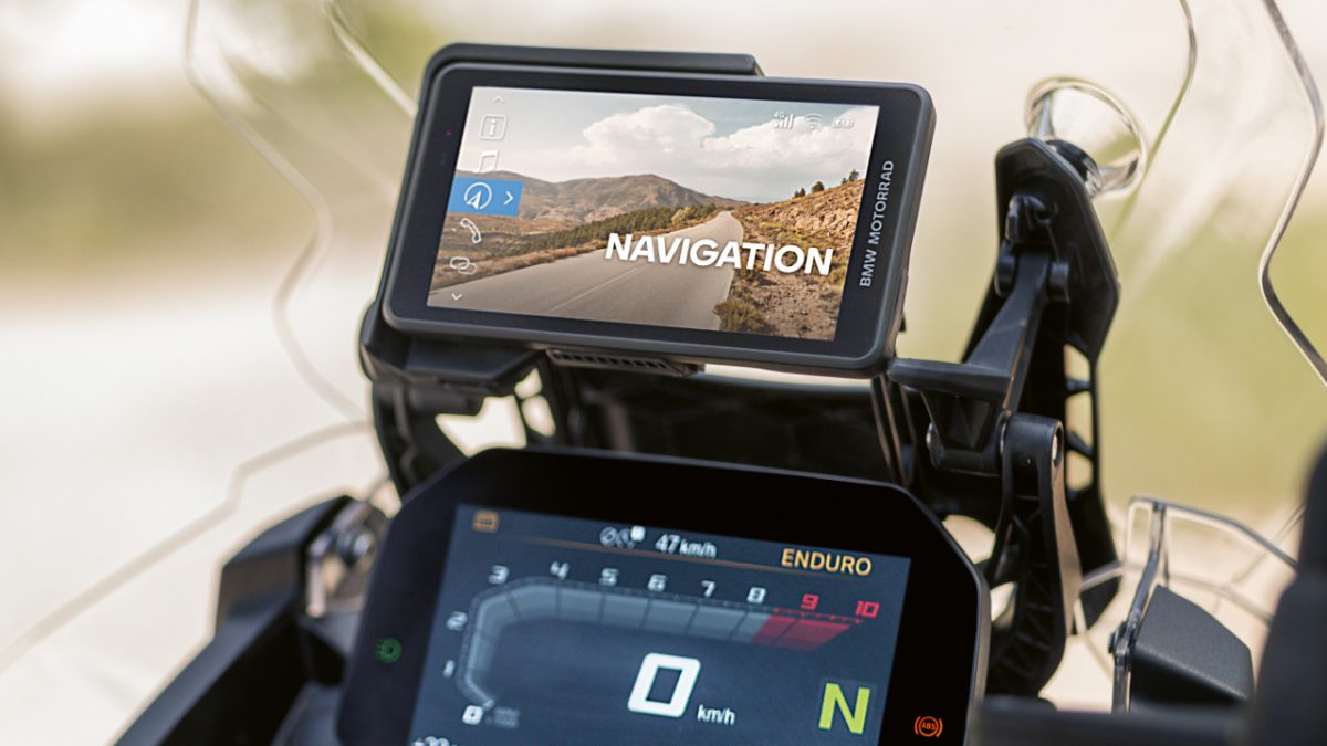 BMW Motorrad ConnectedRide Navigator 2023 σύστημα πλοήγησης