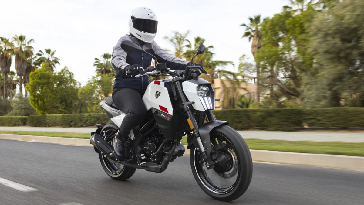 Νέα Peugeot PM-01 μοτοσικλέτα 2023