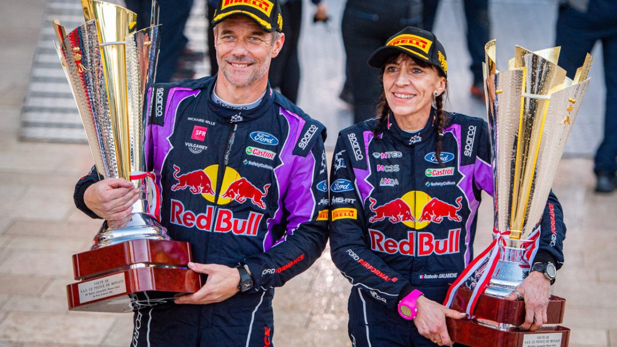 Sebastien Loeb - Isabelle Galmiche Monte Carlo 2022